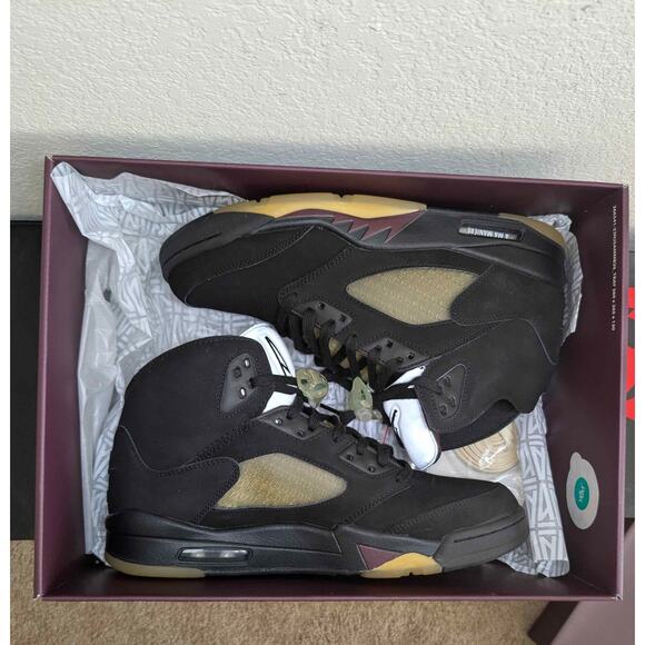 A Ma Maniere x Air Jordan 5 Retro Dusk Size 10.5 w/ OG Box main image 8